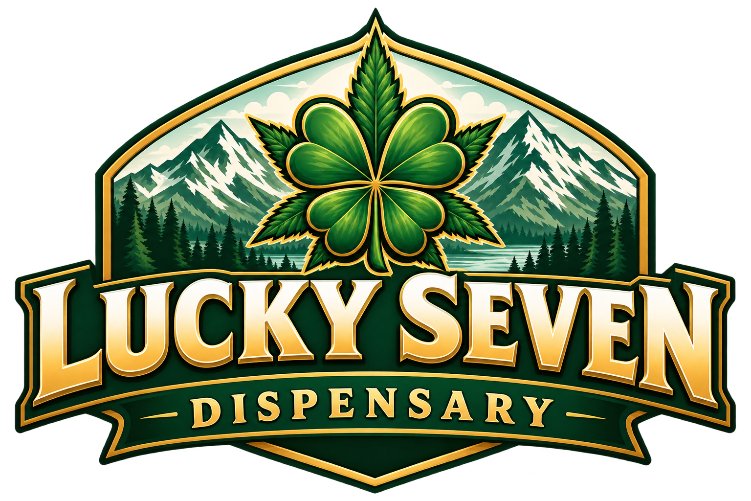 lucky seven dispensary logo